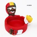 JAMAICAN SMALL ASHTRAY 1CT